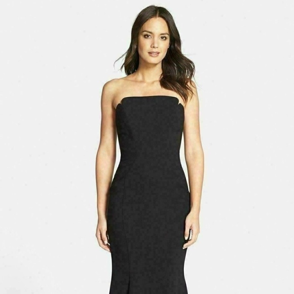 Jill Stuart Dresses & Skirts - Jill Jill Stuart Black Deco Neckline Gown
